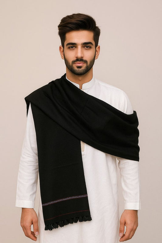 Sapphire Black Shawl